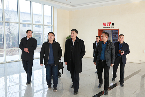 Warmly Welcome Jining High-Tech Zone Leaders Visit China Coal Group