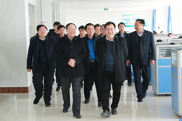 Warmly Welcome The Jining Energy Group Leaders To Visit The Group