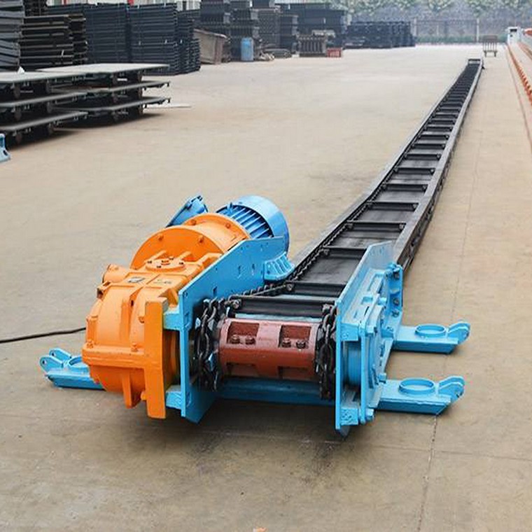 Application of coal mining scraper conveyor in low heat value coal power generation project
