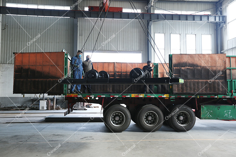 China Coal Group A Batch Flat Cart And Miner Equipment Sent Separately Shanxi And Anhui Province