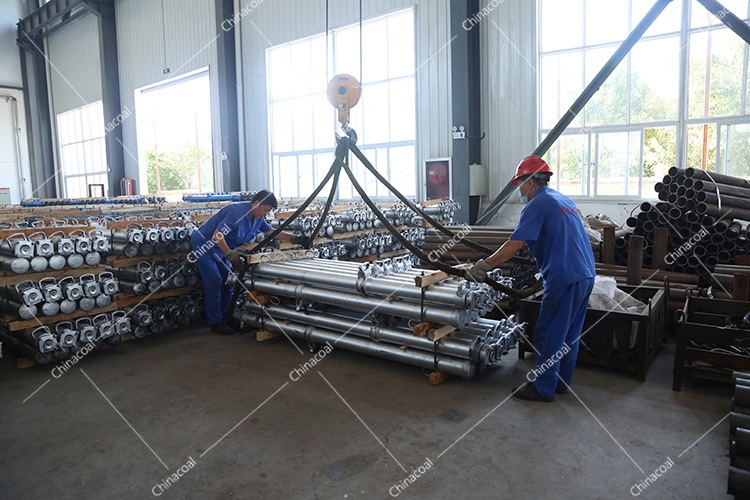 China Coal Group Send A Batch Mine Single Hydraulic Prop To Datong, Shanxi