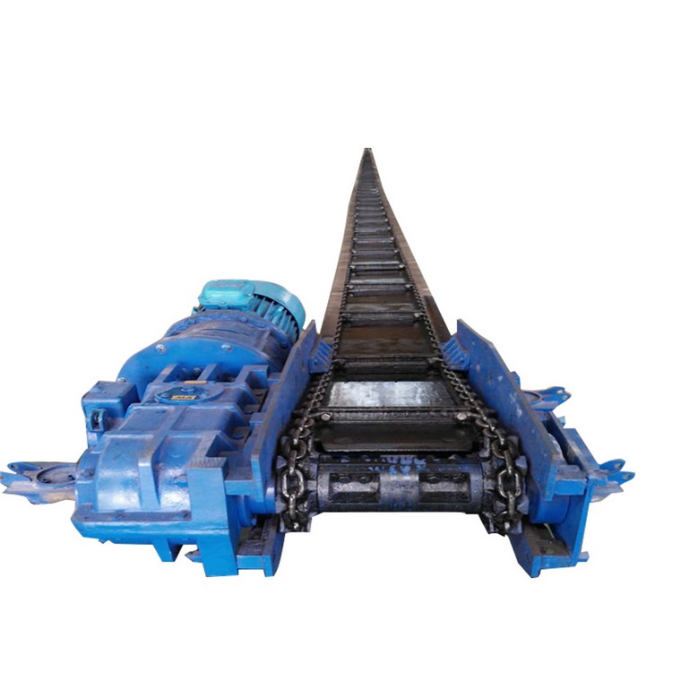 The chain scraper conveyor is equipped with a broken chain alarm device