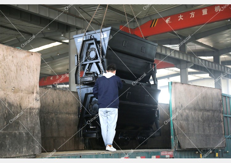 China Coal Group Sent A Batch Of Mining Bucket Tipping Mine Car To Shaanxi